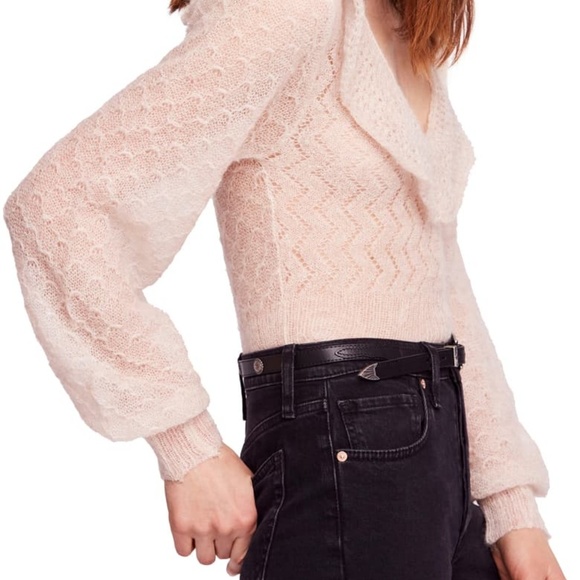 Free People NWT $168 Macaroon Sweater - Picture 2 of 6